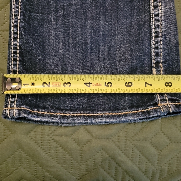 Silver jeans women's size 30W/33L Frances 18" bootcut - Picture 10 of 10